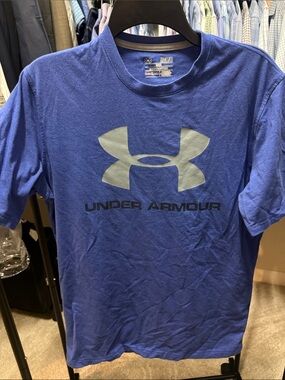 Under Armour Royal Blue Short Sleeve Logo Tee